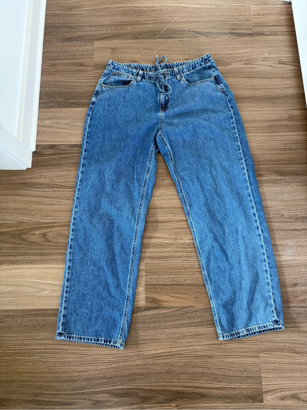 Parke x Target Drawstring Baggy Jeans